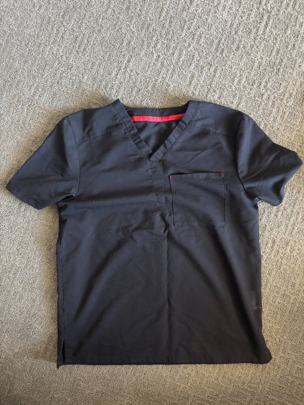 Fabletics Feel Good Performance black scrub top